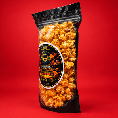 Operation Buffalo Blitz - Buffalo Cheddar Popcorn 3.5oz