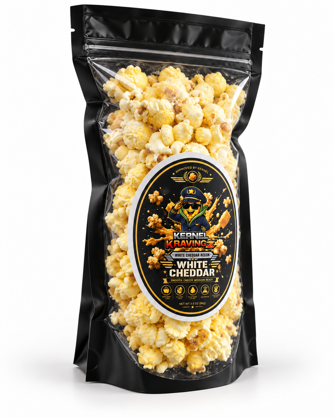White Cheddar Recon - White Cheddar Popcorn 3.5oz